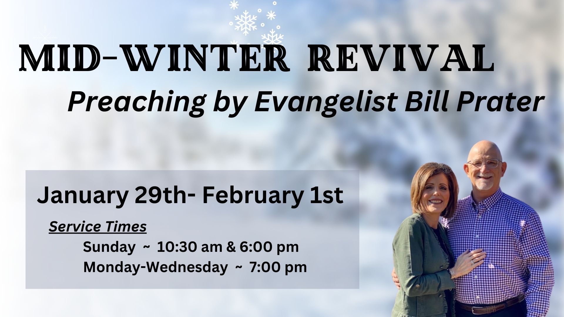 Mid-winter Revival with Bill Prater